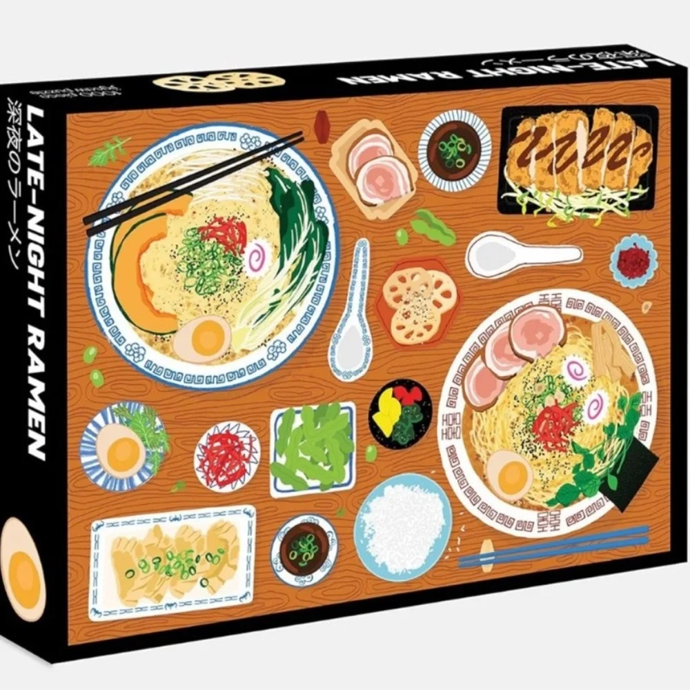 Colorful 1,000 Pieces Ramen Puzzle - Picture 2 of 2